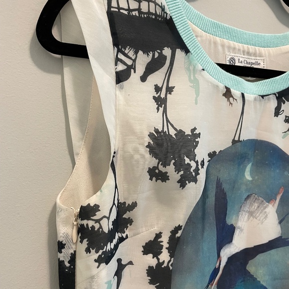 Women's La Chapelle Sport Sheath dress sz 38 - Picture 3 of 5